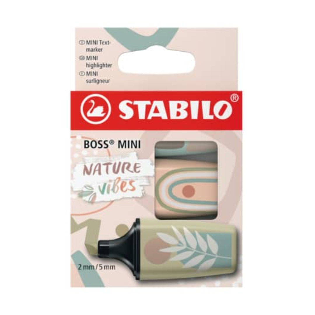 Stabilo Boss Mini Nature Vibes 3