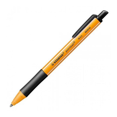 Stabilo Pointball Pen 6030/46 Black