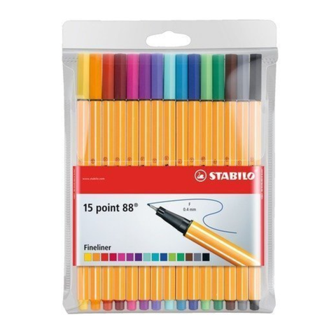 Stabilo Point 88 Set Of 15 8815 1000770