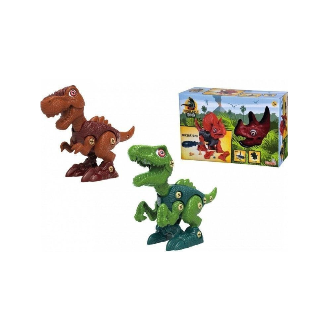 Dinosaurs for assembly, 3-ass. - 104342504