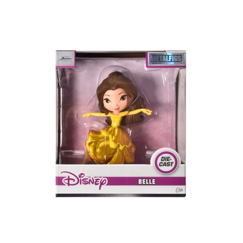 Disney Princess Gold Gown Belle 4"Figure - 253071006