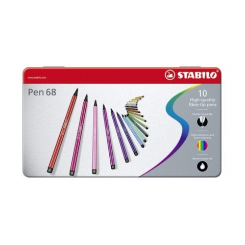 Stabilo Fibre - Tip Pens Colors