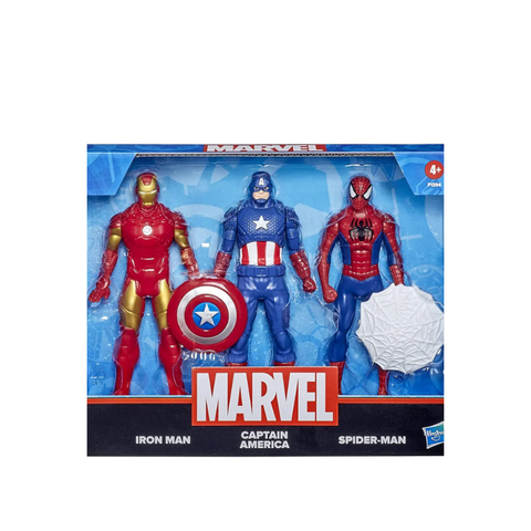MVL 6 INCH BASIC FIGURE 3PK - F1394