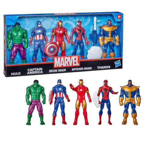 MVL 6 INCH BASIC FIGURE 5PK - F1395