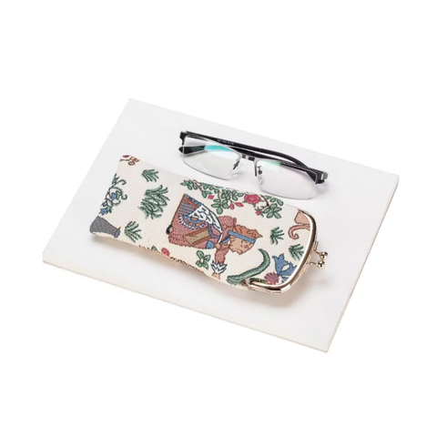 Alice in Wonderland Glasses Case Soft Clasp Close Pouch Sun Eye Bag - GPCH-ALICE