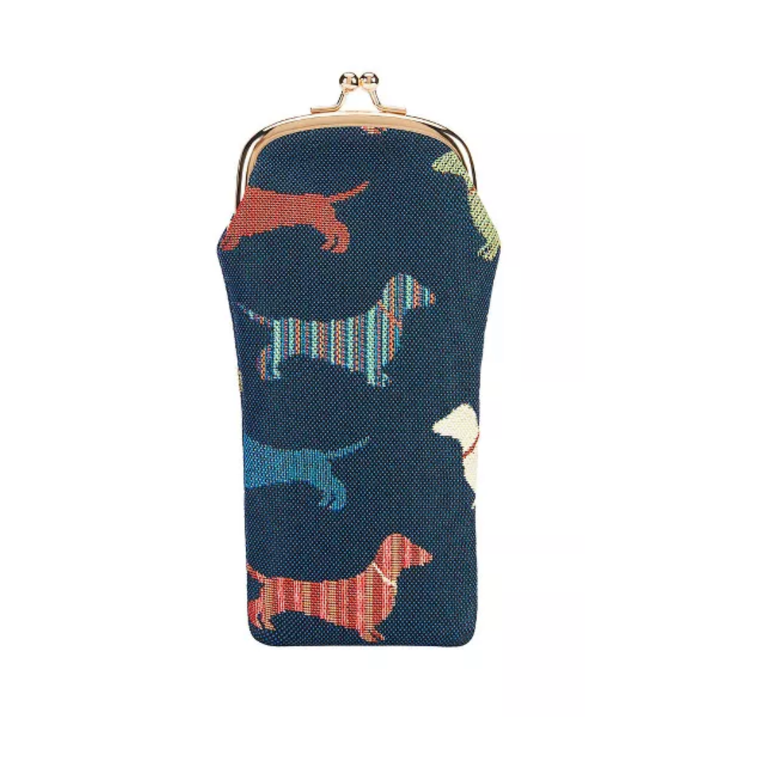 Glass Pouch Bag-Dachshund - GPCH-DACH