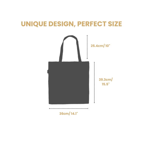 Flat Tote Bag - Swan LD233 - FLAT-SWAN