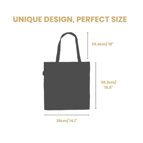 Flat Tote Bag - Paddington Blue FLAT-PADDBL