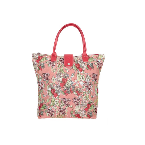 Foldable Bag - Wild Strawberry - FOLD-WLSTRW