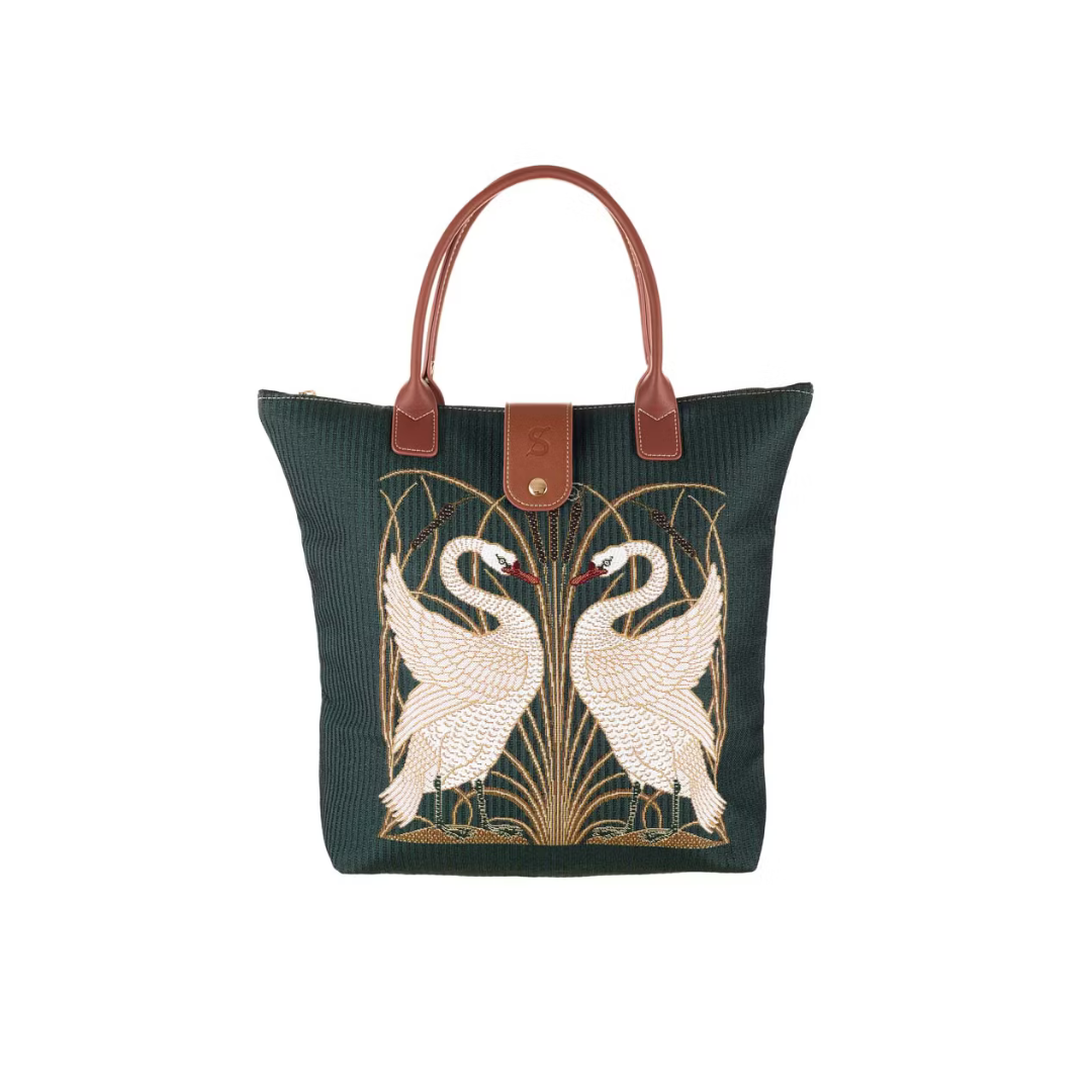 Folding Bag - Swan - FOLD-SWAN