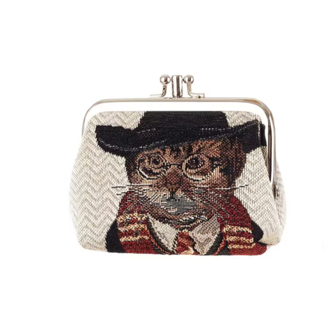 Frame Purse-BTH- Magical Cat - FRMP-BTH-MAGICCAT