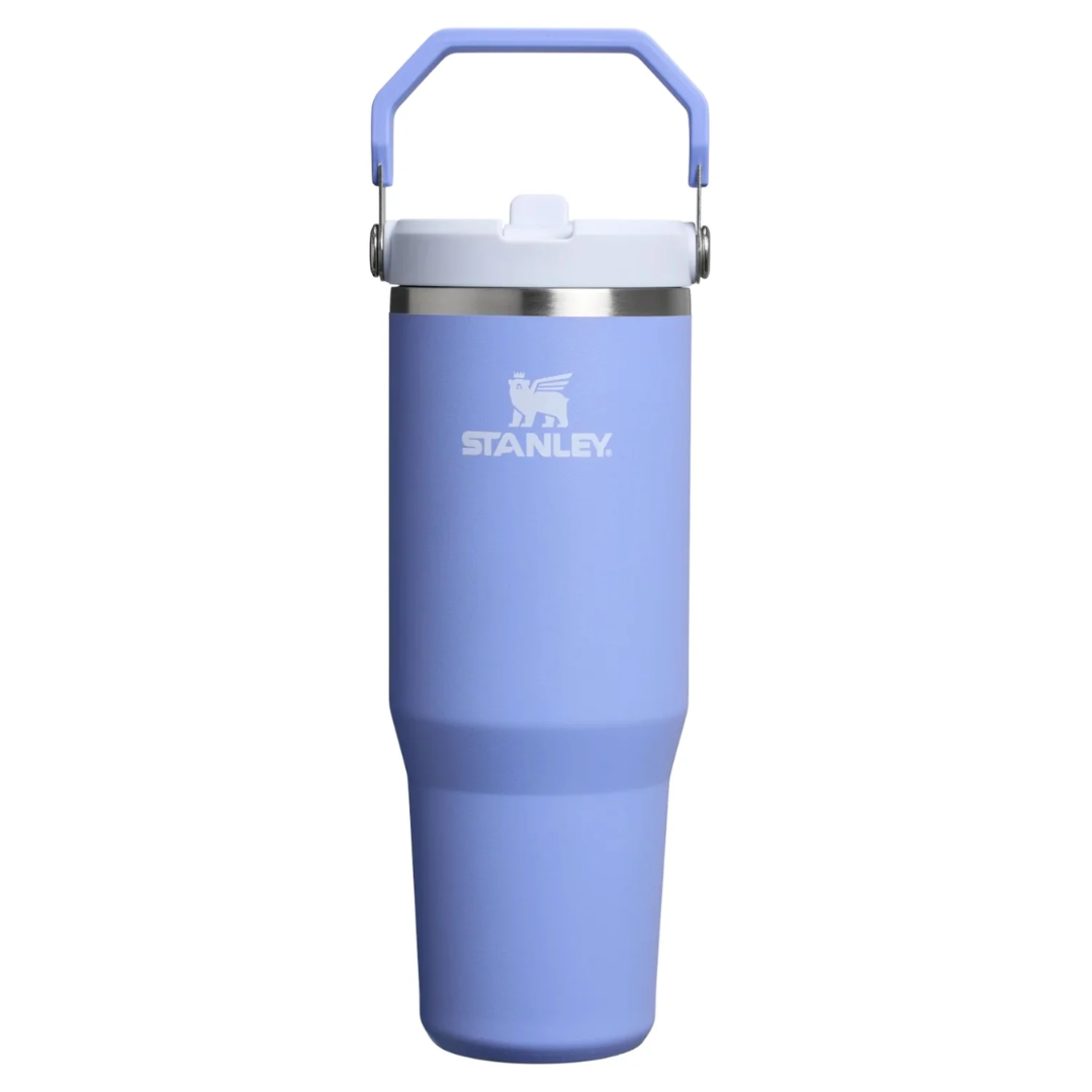 Stanley Ice Flow GO 890ml/30oz Flip Straw Wtr Btl Hydrangea