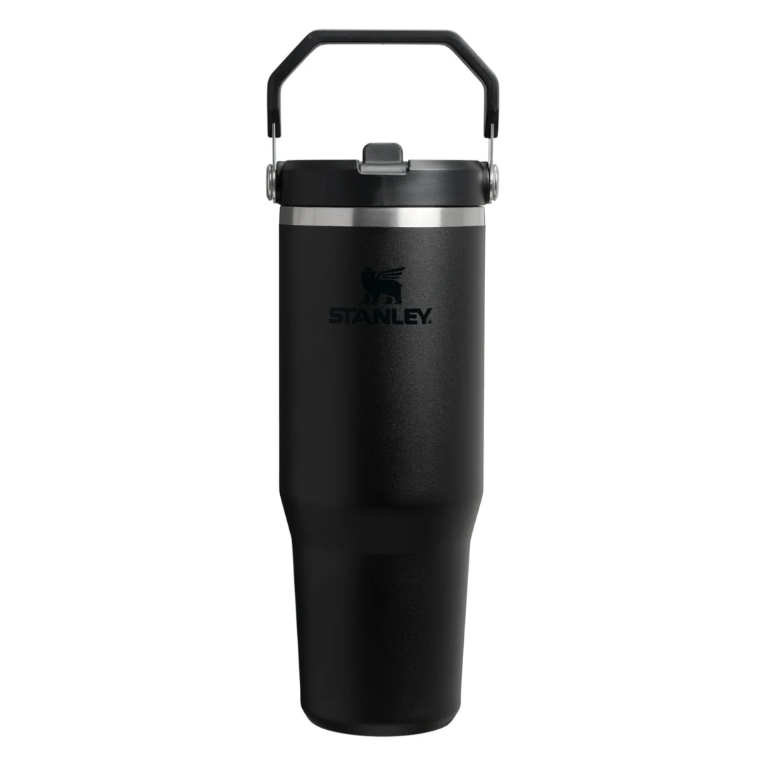 Stanley Ice Flow GO 890ml/30oz Flip Straw Wtr Btl Black 2.0