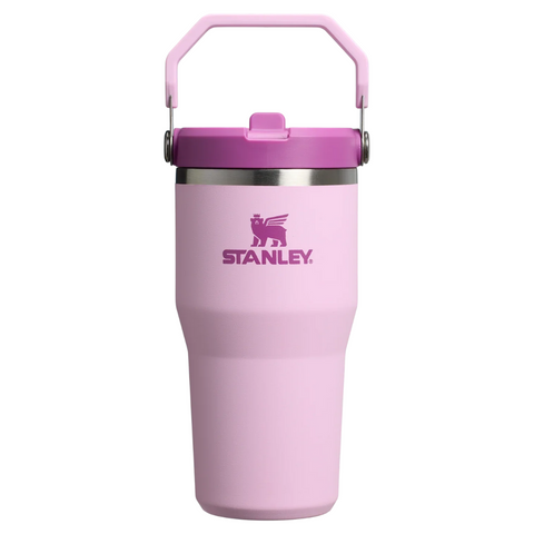 Stanley Ice Flow GO 600ml/20oz Flip Straw Wtr Btl Cherry Blossom