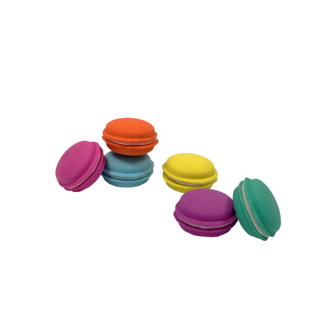 Set of 6 Macaroon Erasers - Tinc - The English Bookshop