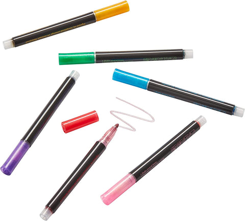 Set Of 6 Glitter Edge Highlighters - The English Bookshop Kuwait