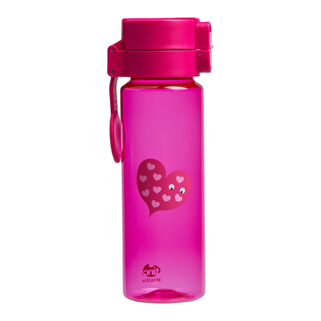 Mallo Flip and Clip Water Bottle - Pink