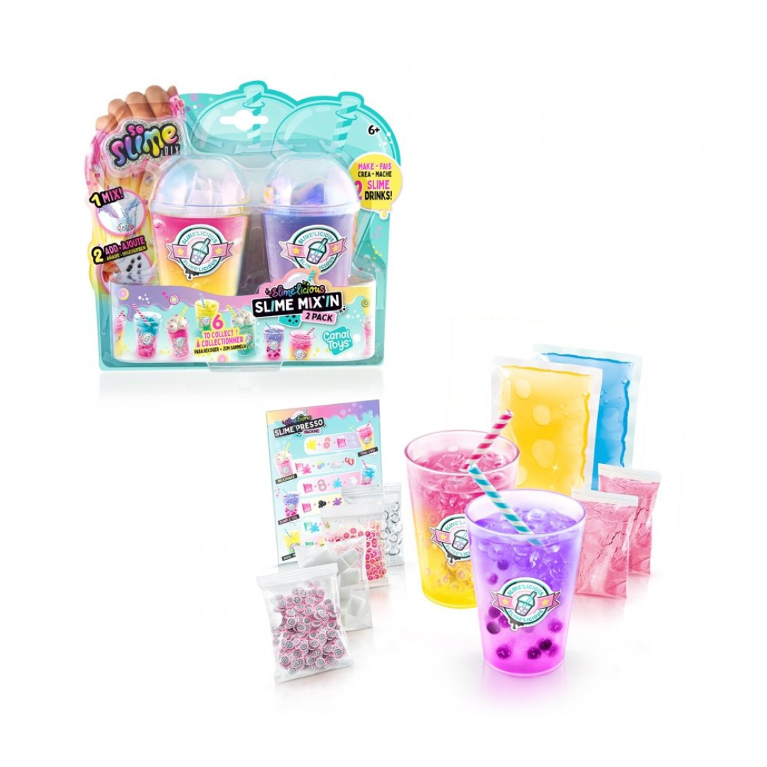 CANAL TOYS SLIME DRINKS 2-PACK SLIME SET - SSC253