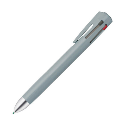 قلم زيبرا blen 4+S  بليستر رمادي - B4SAS88-BGR