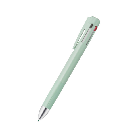 قلم زيبرا blen 4+S  بليستر اخضر - B4SAS88-MG