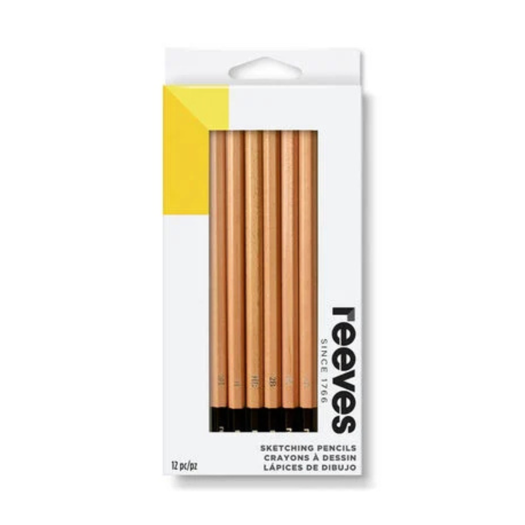RVS PENCIL SKETCHING X12 SET