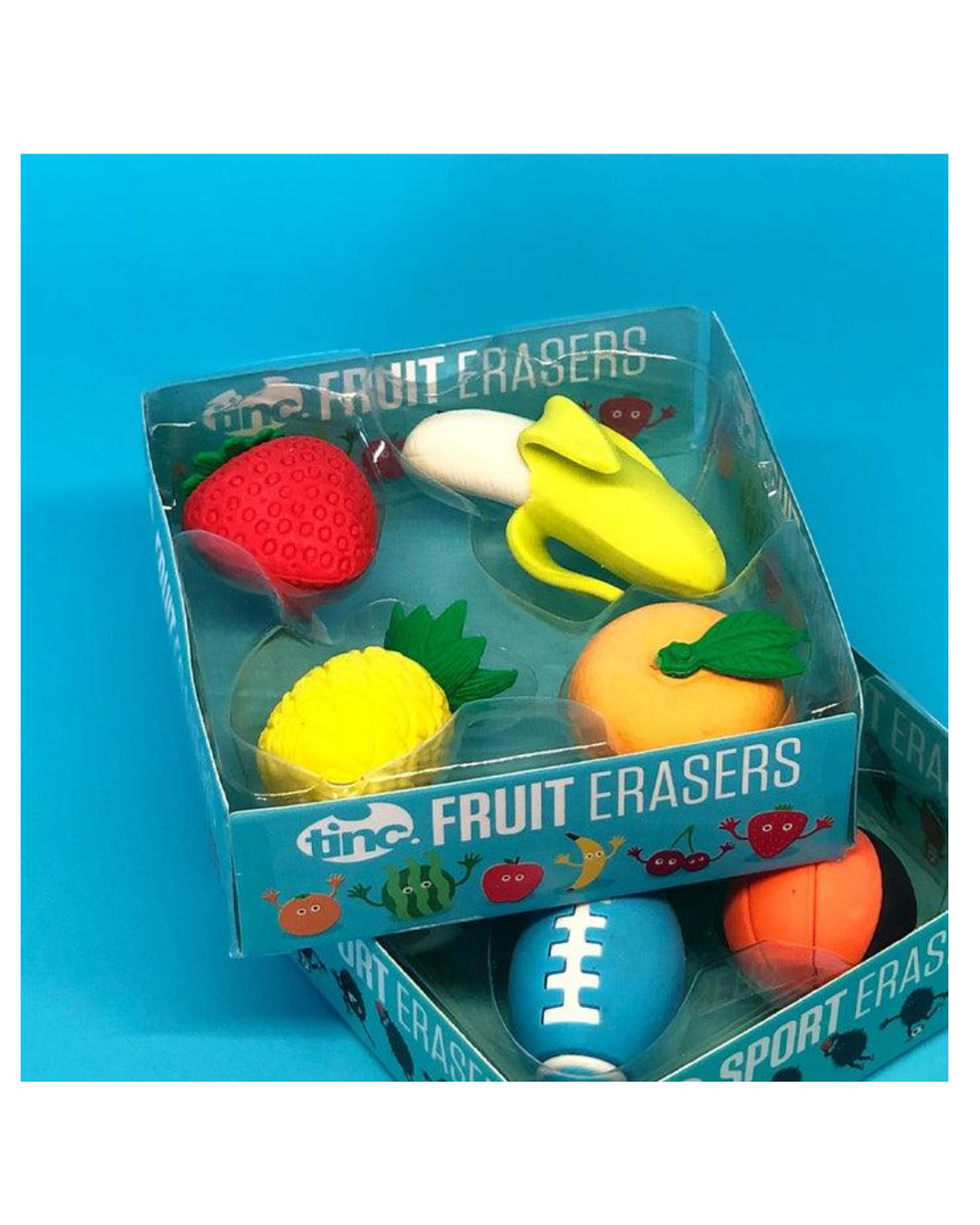 Tinc Scented Fruit Erasers