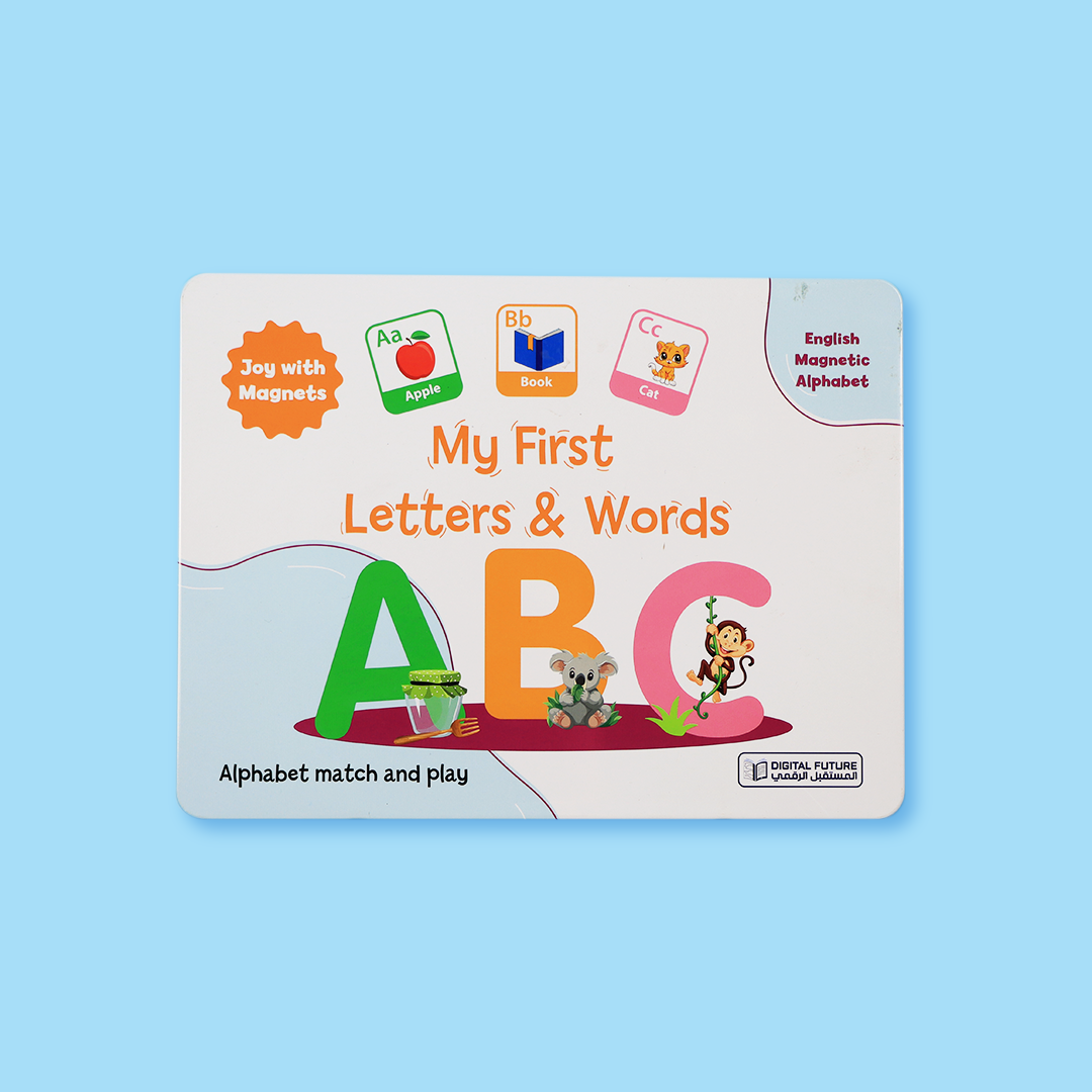 Educational Kit with Magnetic Pieces: My First Letters & Words  🧲