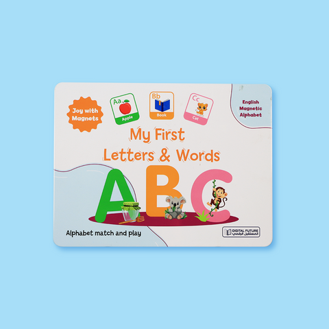 Educational Kit with Magnetic Pieces: My First Letters & Words  🧲