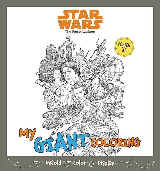 Star Wars - The Force Awakens - My Giant Coloring