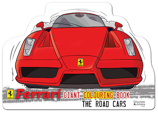 Ferrari Giant Coloring Book - The Road Cars