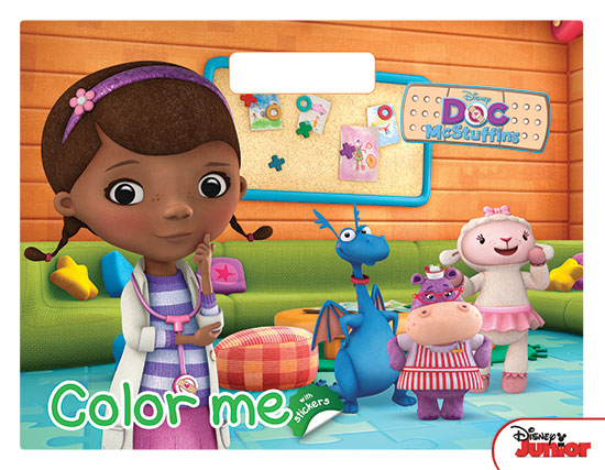 DOC McStuffins - Color Me