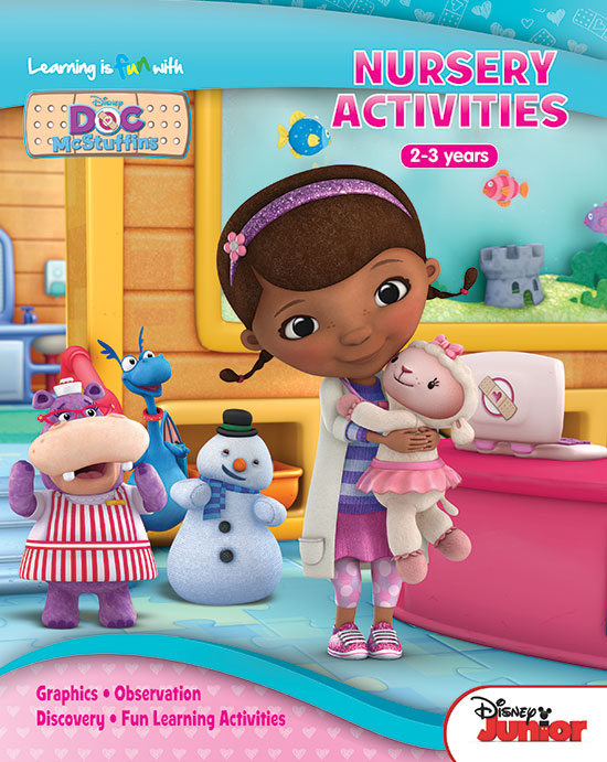 Learning is fun with DOC McStuffins - Nursery Activities 2-3 years