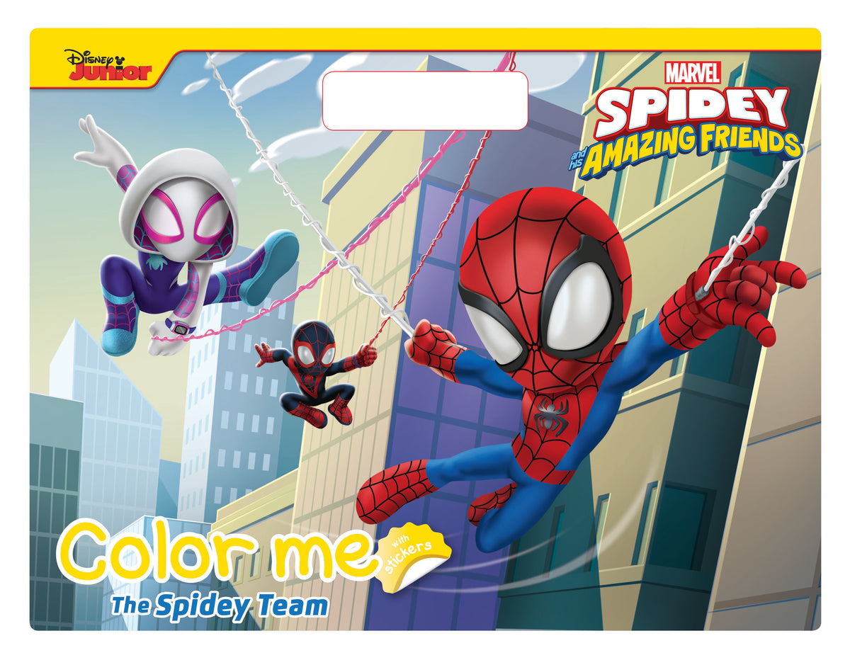 Spidey &his amazing freinds- color me