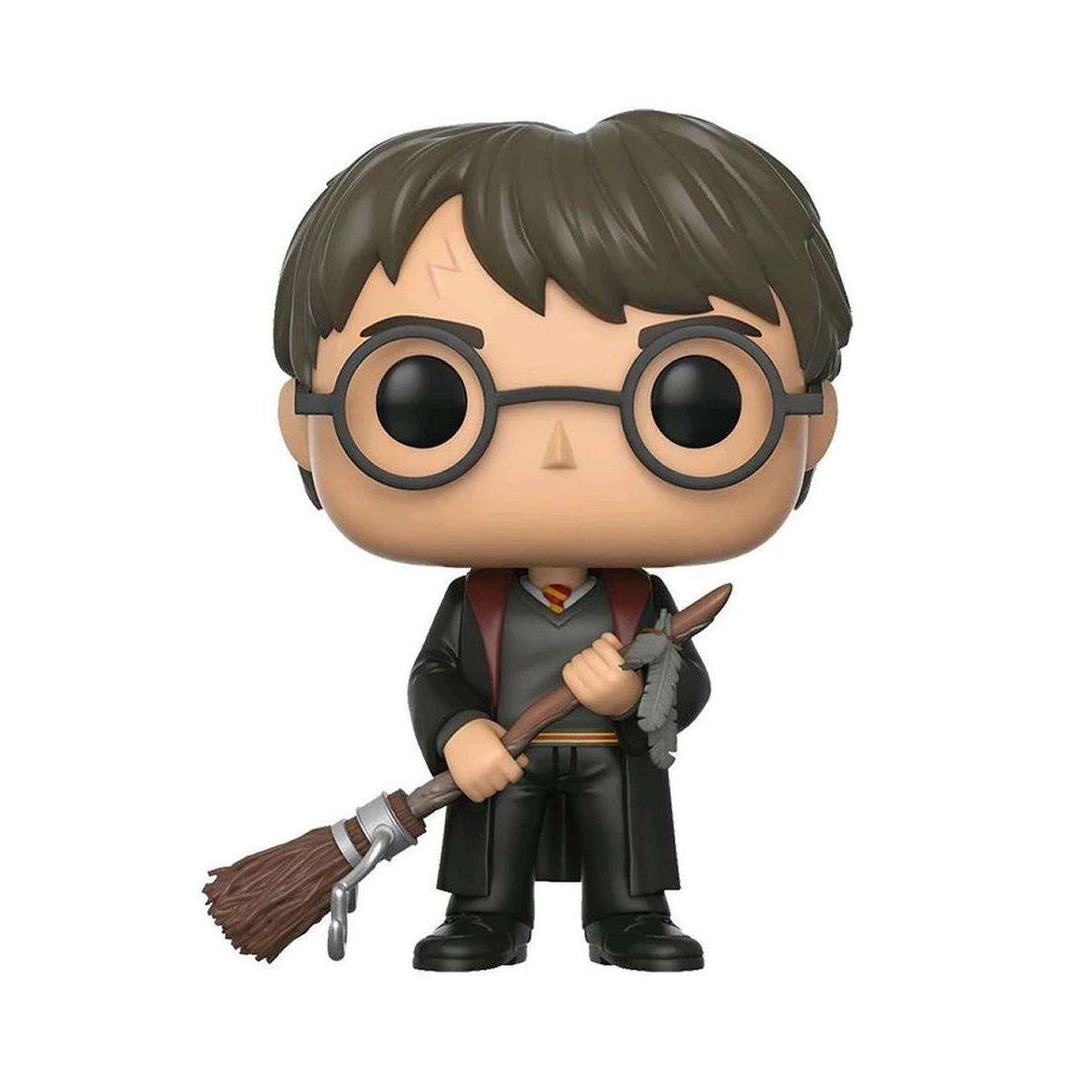 POP! MOVIES: HARRY POTTER - HARRY POTTER W/ FIREBOLT (EXC) - FU14949
