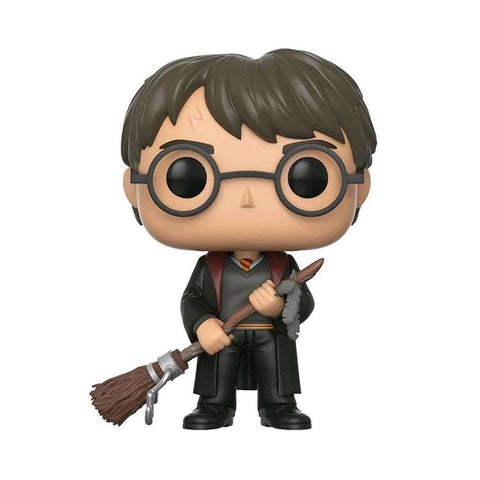 POP! MOVIES: HARRY POTTER - HARRY POTTER W/ FIREBOLT (EXC) - FU14949