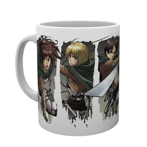 GBE MUG: AOT- CHARACTER MONTAGE