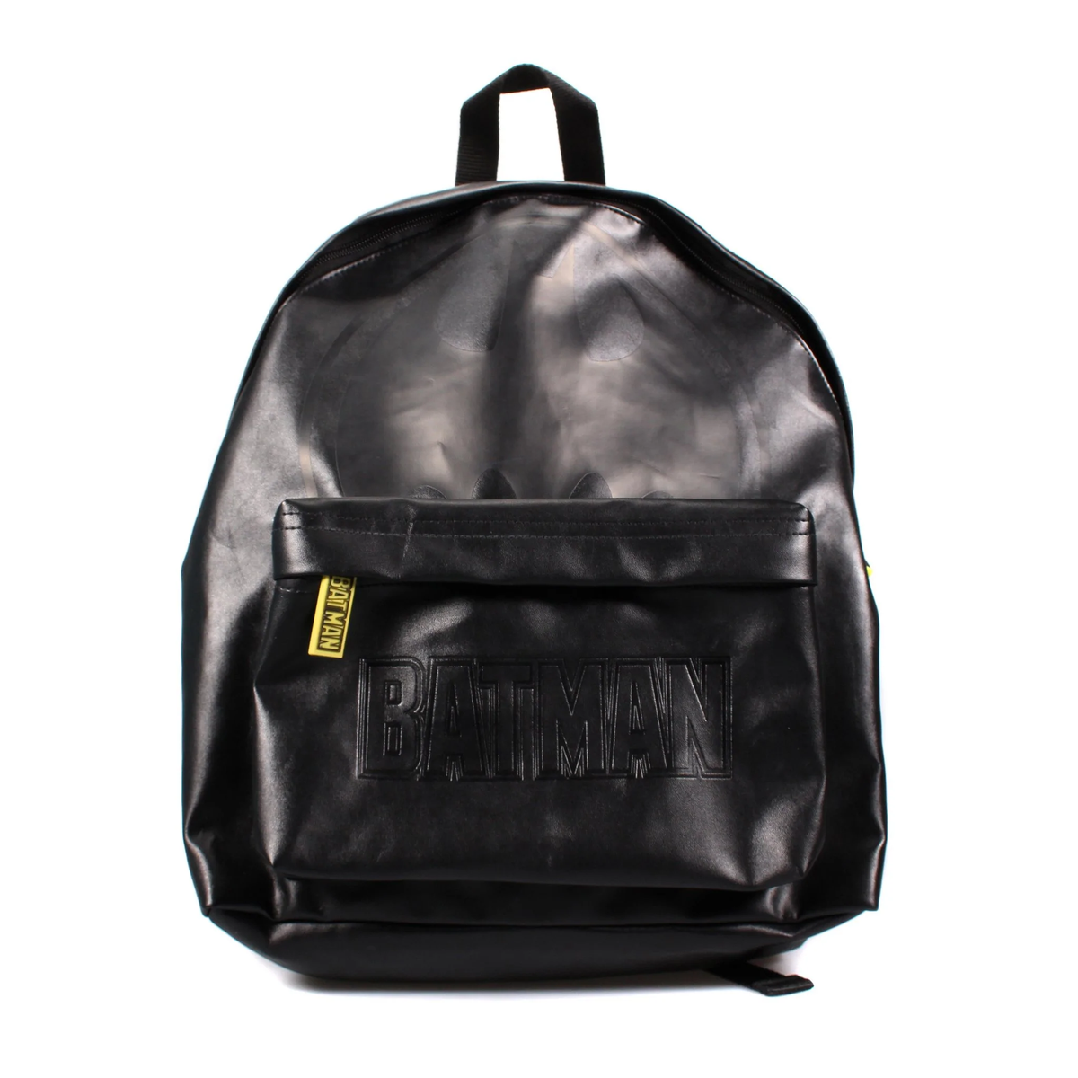 HMB BACKPACK: DC COMICS- BATMAN (ALL BLACK)