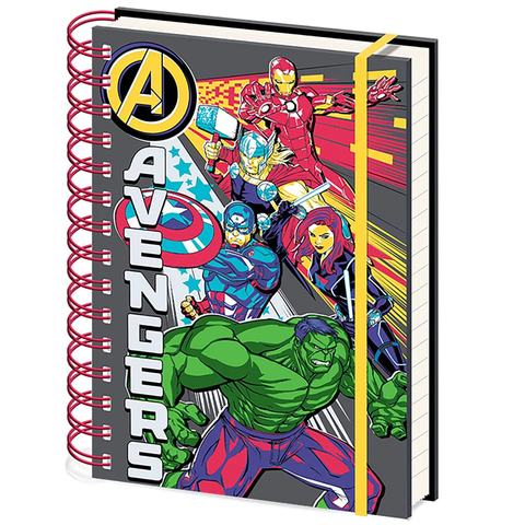 PMD NOTEBOOK: MARVEL- AVENGERS (BURST)